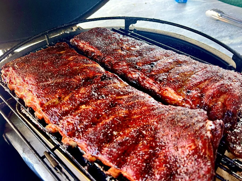 Smoked barbecue ribs from Mazzye's Meats Liverpool NY